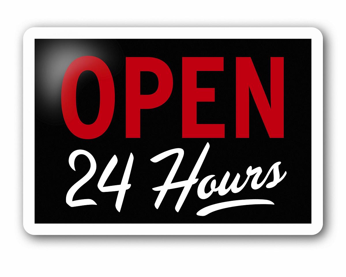 open 24 hours for Service in Palmdale
